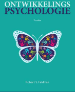 Samenvatting boek Ontwikkelingspsychologie 