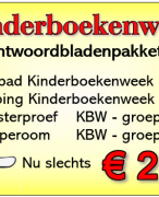 Antwoordbladen voor de Kinderboekenweek