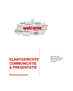 HBO Associate Degree Officemanagement - Klantgerichte communicatie en presentatie (Behaald met een 7)