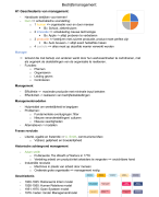 Samenvatting bedrijfsmanagement B&L 1