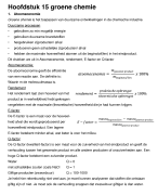 H15 Groene Chemie
