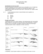 Biologie: oefenbundel evolutie - VWO