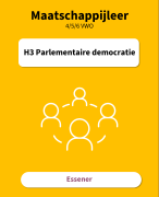H3 – Parlementaire Democratie | Samenvatting Maatschappijleer (Essener)