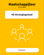 H5 – Verzorgingsstaat | Samenvatting Maatschappijleer (Essener)