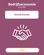 Bedrijf Starten | Samenvatting Bedrijfseconomie (LWEO)