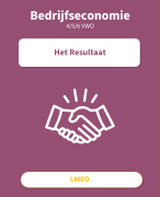 Het Resultaat | Samenvatting Bedrijfseconomie (LWEO)