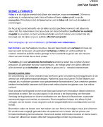 samenvatting - mediaproductie (video)