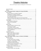 UA BAC 1 2024-2025 Theatre Histories S1