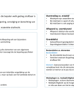 Strafrechtelijke aansprakelijkheid samenvatting PP