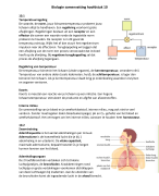 Biologie samenvatting uitscheiding en voeding en vertering (hoofdstuk 10 en 11) 