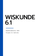 Samenvatting wiskunde 1 3ASO examencommissie 2025 (met oefeningen)