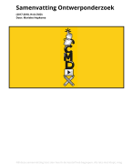 Samenvatting Ontwerponderzoek CMD
