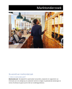 Marktonderzoek design - Boom