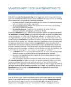 Maatschappijleer samenvatting pluriforme samenleving (hoofdstuk 4)