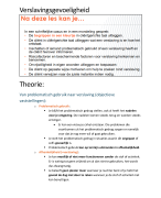 SAMENVATTING Verslavingsgevoeligheid (OPO Psychosociale hulpverlening)