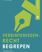 Samenvatting met leerdoelen + uitwerking vak verbintenissenrecht Leerjaar 1