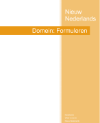 Samenvatting Nederlands: Domein - Formuleren (Noordhoff VWO)