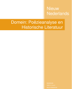 Samenvatting Nederlands: Domein - Poëzieanalyse en Historische Literatuur (Noordhoff VWO)