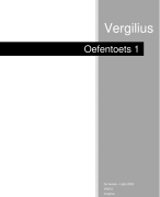 Vergilius 2025 - Oefentoets Latijn (1)
