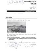uitwerkingen examen wiskunde vmbo tl-gl 2025 tijdvak 1 – wiskunde