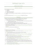 Samenvatting Statistics for Psychologists, part 3 + R cheatsheet