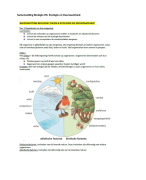 Samenvatting Biologie H6 Ecologie en Duurzaamheid