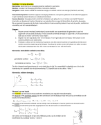 Samenvatting alle stof mechanische analyse