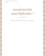 samenvatting academische vaardigheden BA1 sem1 2024