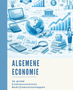 Samenvatting algemene economie 3e graad DDG bedrijfswetenschappen 2026
