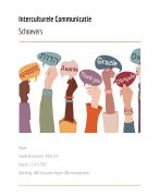 Interculturele Communicatie HBO Associate Degree Office management behaald met 8,8!