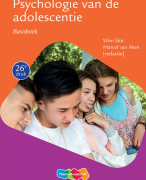 Adolescentiepsychologie H1 t/m H15
