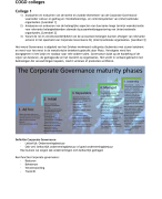 Aantekeningen Corporate Governance