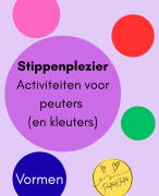 Stippenplezier - voor peuters en kleuters - vormen