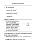 pyschologie en psychomotoriek 