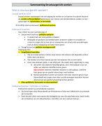 Structuurgericht werken (2de jaar)