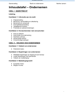 Samenvatting ondernemen - Recht en ondernemen