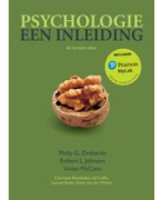 samenvatting algemene psychologie 1ste jaar