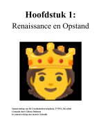 Renaissance en Opstand - De Geschiedeniswerkplaats 2VWO, 3e editie