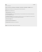 Moduleopdracht Management en organisatie - behaald met een 8 - met feedback
