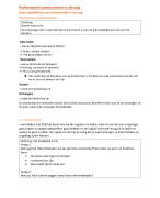 Professioneel communiceren in de zorg 