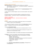 Organisatiegedrag en -management Bachelor 2 semester 2