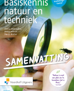 Basiskennis Natuur en Techniek – Samenvatting + Ultrakorte samenvatting + Kernbegrippen + Oefenvragen en antwoorden