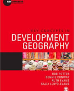 Key Concepts in Development Geography - Rob Potter
