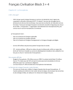 Summary chapitre 10, 24, 20 livre de civilisation