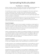 Samenvatting boek De schoonheid van het verschil