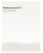 Bestuursrecht 3 samenvatting