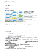 Building Sustainable Business Course 3