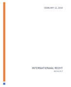 Internationaal Recht (Universiteit van Aruba) 