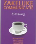 Samenvatting Zakelijke communicatie Mondeling