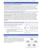 Summary Management of Product Innovation RUG